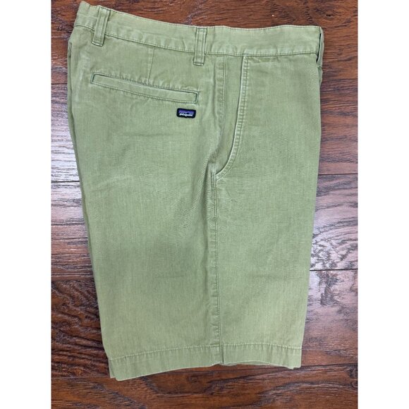 Patagonia Organic Cotton Green Stand Up Shorts Men’s 30, Inseam 7.5” - Picture 5 of 11